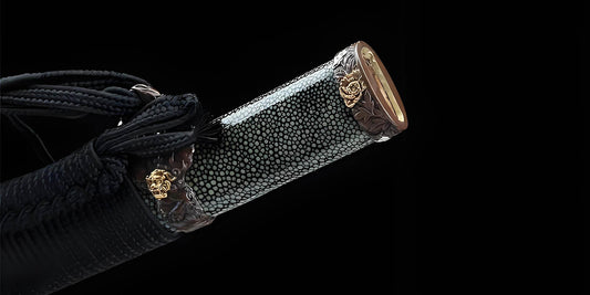Custom Katana Exploring Handle And Rayskin