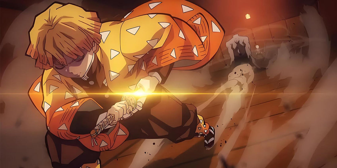 Thunder Breathing Zenitsus Demon Slayer Katana