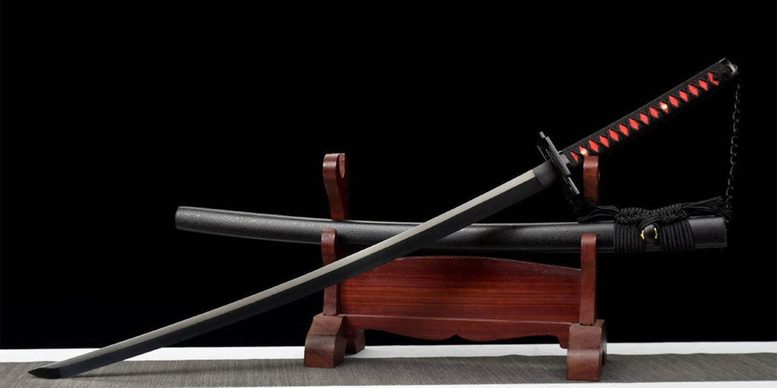 Black Friday Hand Forged Bleach Ichigo Bankai Sword Tensa Zangetsu
