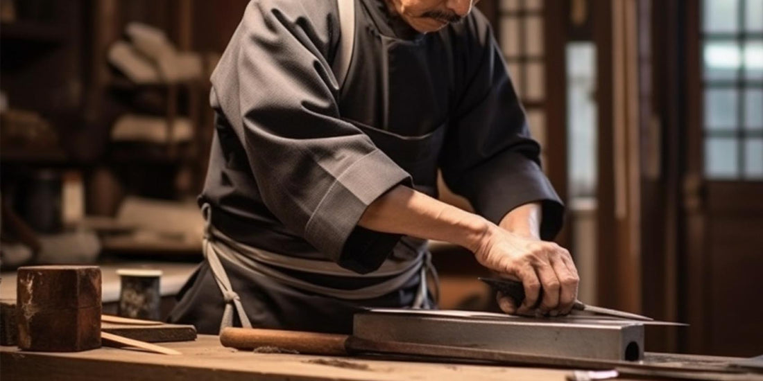 Crafting Real Samurai Katana High Manganese Steel