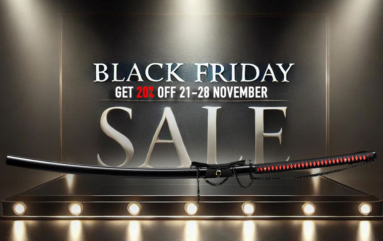 Lack Friday Mega Sale Enjoy 20 Off On All Swords At Coolkatana