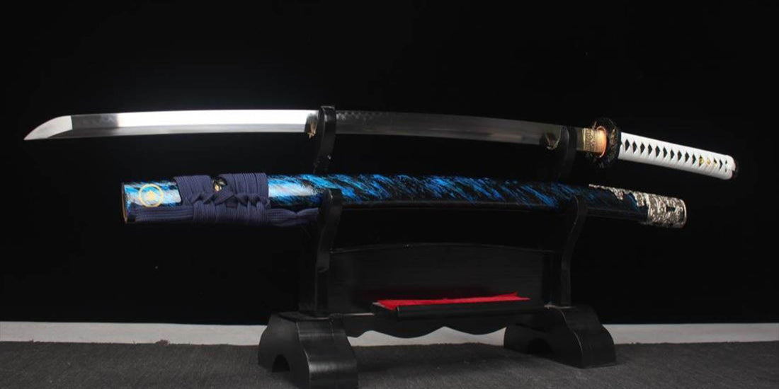 Black Friday Special Ghost Of Tsushima Katana Genuine Leather Handle