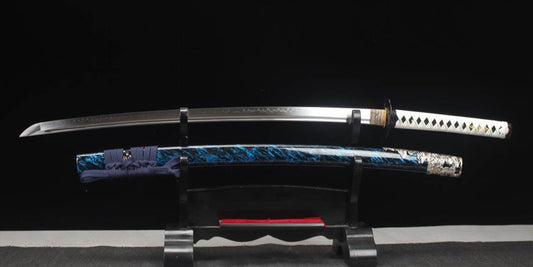Black Friday Ghost Of Tsushima Katana T10 Steel With Blood Groove