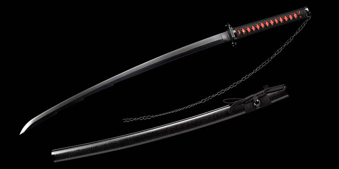Black Friday Handcrafted Bleach Ichigo Bankai Tensa Zangetsu Sword
