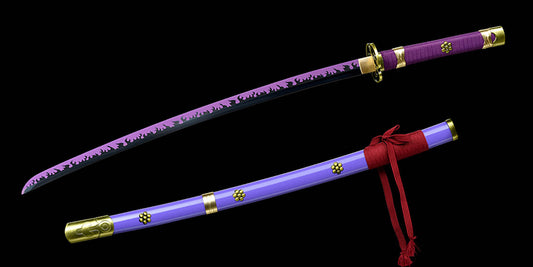 Handmade Anime Samurai Sword One Piece Roronoa Zoros Enma Sword