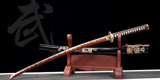 Red Blade Katana Ghost Valley Sword Symbols Of Craftsmanship