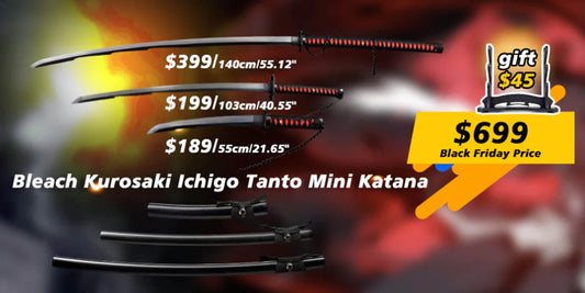 Black Friday Exclusive Coolkatana Bleach Ichigo Bankai Sword Set