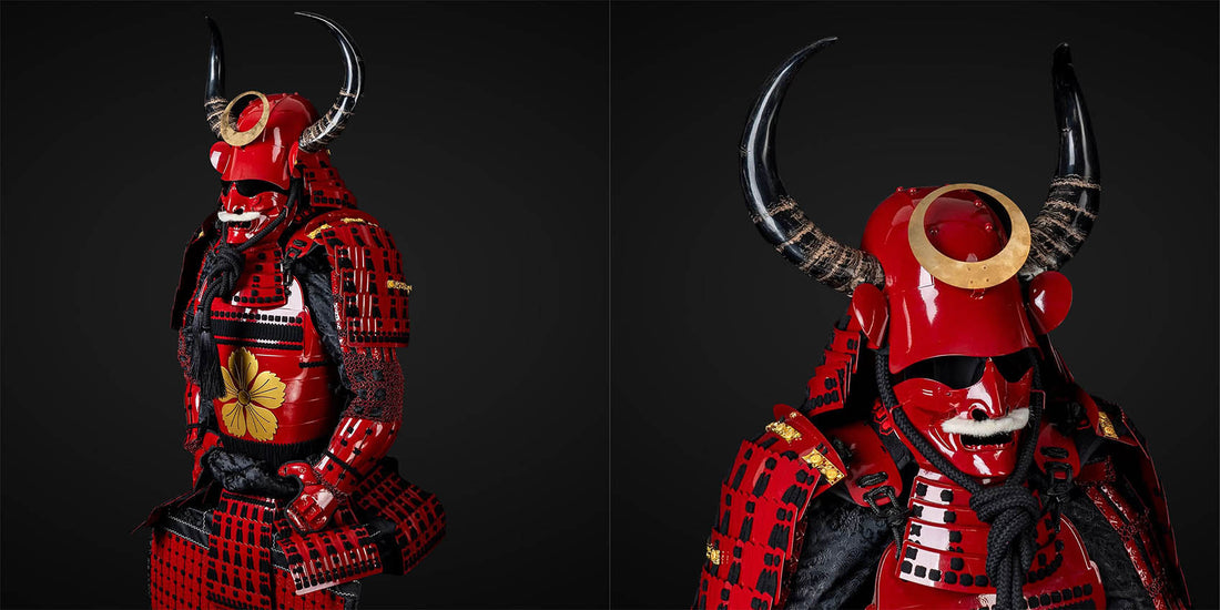 Sanada Nobuyuki Red Horned Samurai Armor A Symbol Of Loyalty Bravery
