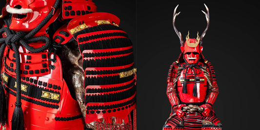Sanada Yukimura Red Samurai Armor Honoring The Heros Loyalty Bravery