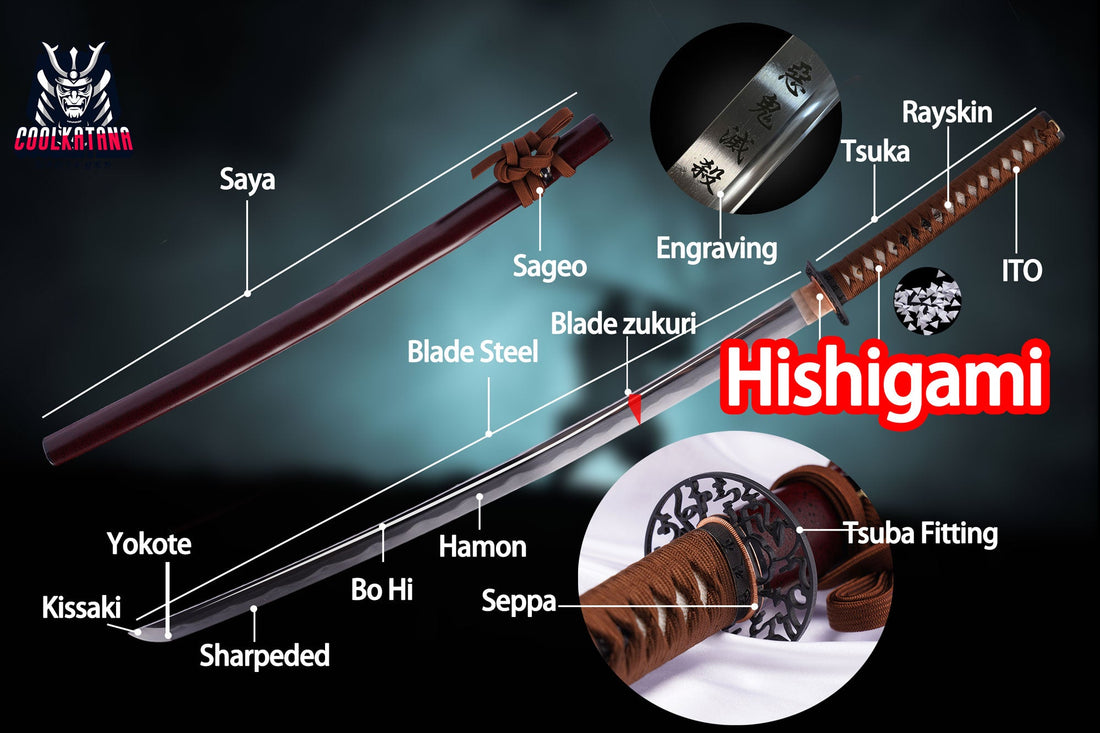 Uses Advantages And Features Of Hishigami In Samurai Sword Making