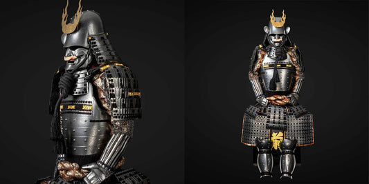 Tokugawa Clan Black Samurai Armor Honoring Samurai Legacy History