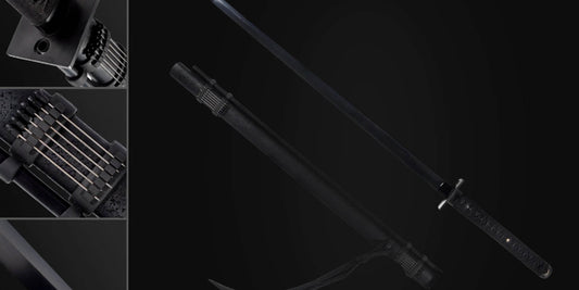 Sleek Design The Aesthetic Appeal Of The Black Ninjato Sword
