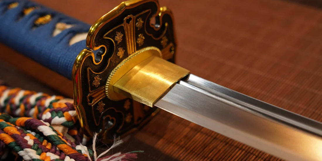 Design And Craftsmanship Of Gold Tsuba Katana Swords