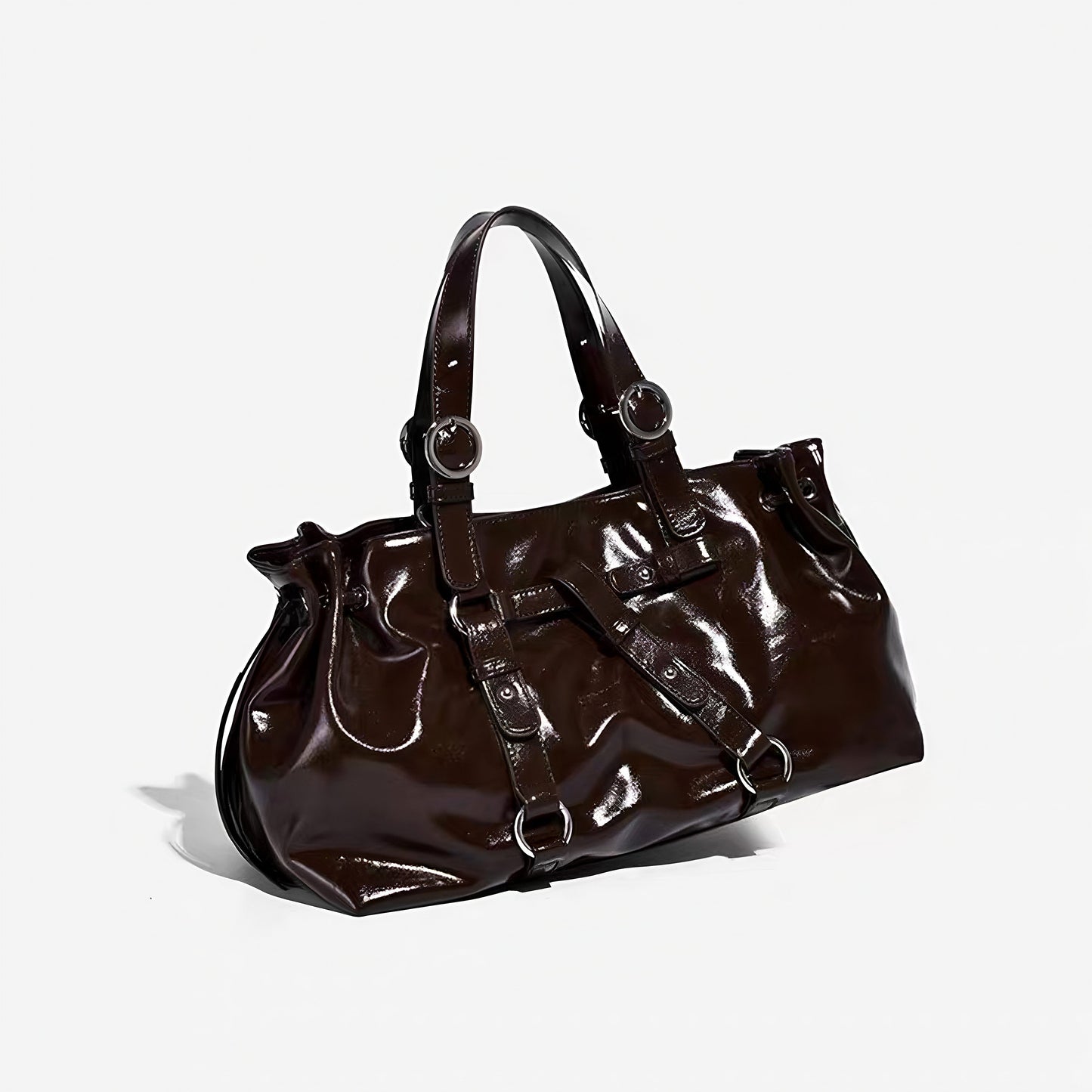 Glossy Retro Duffle