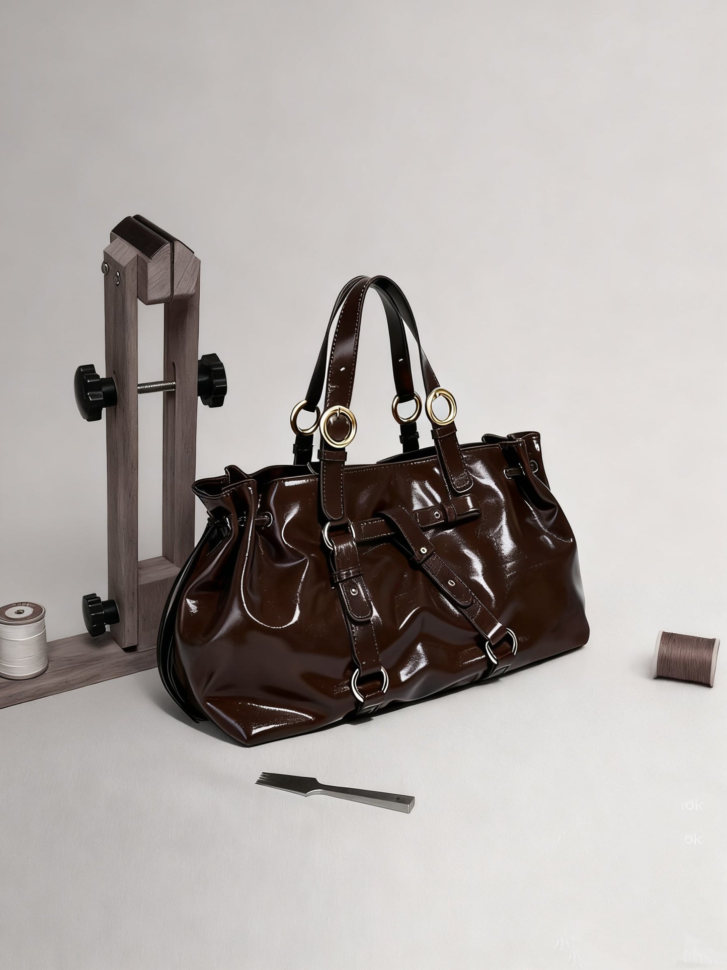Glossy Retro Duffle