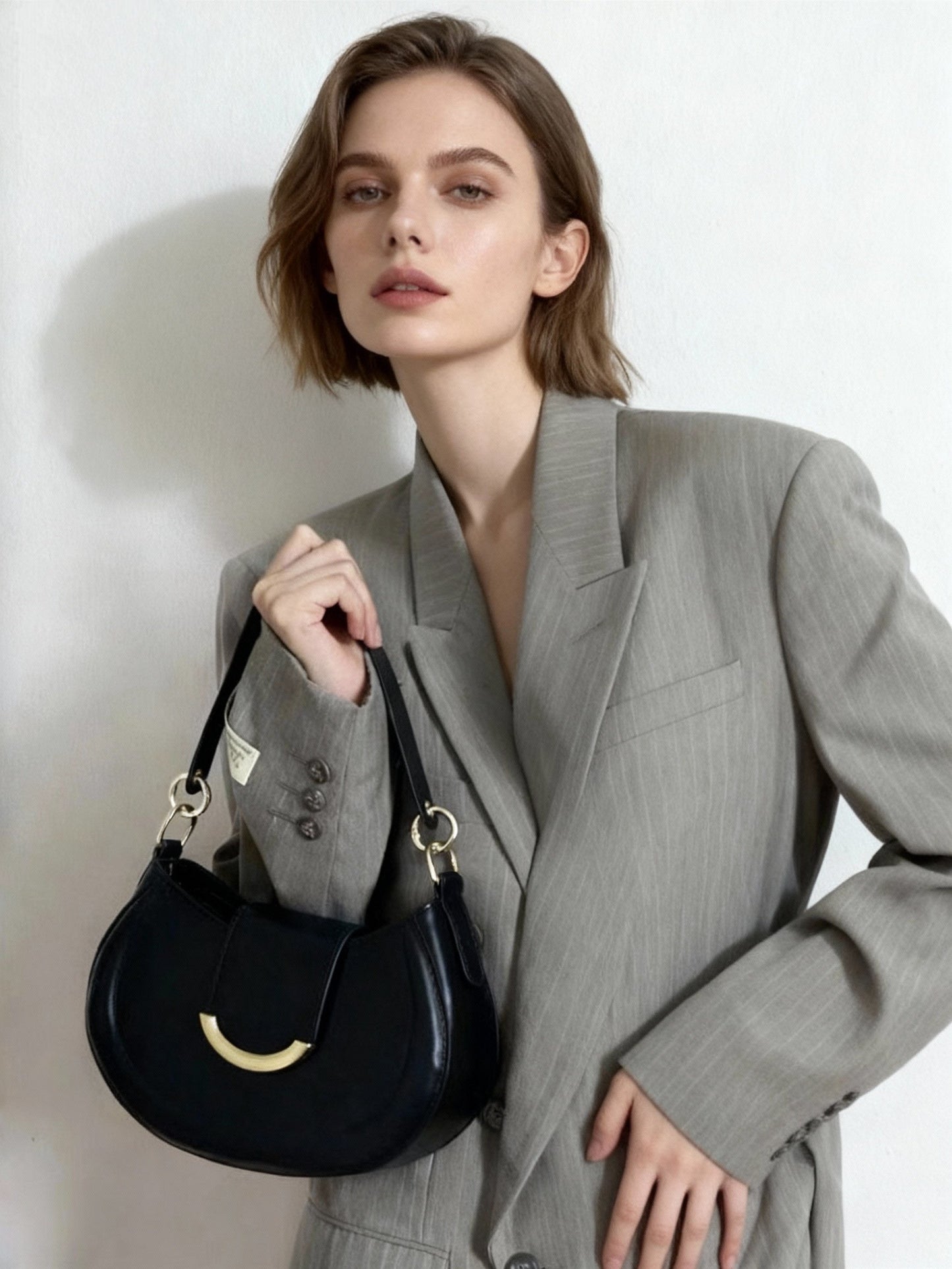 Crescent Charm Bag