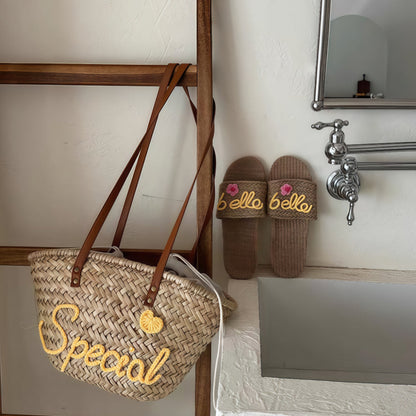 Handwoven tote