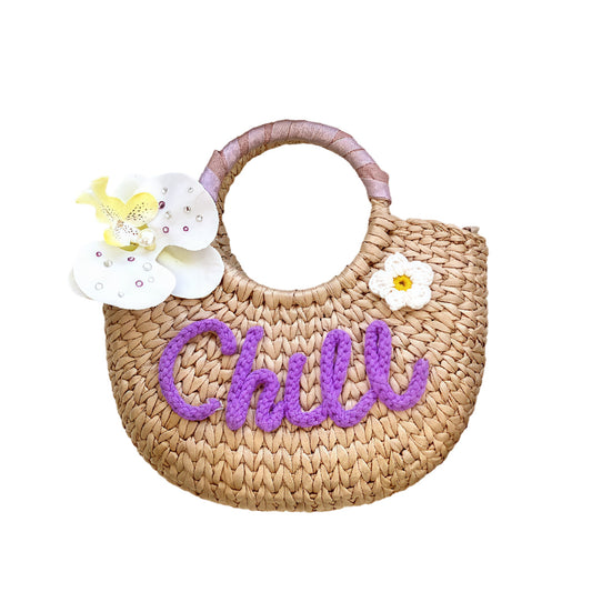 Handwoven Moon Bag