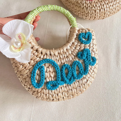 Handwoven Moon Bag