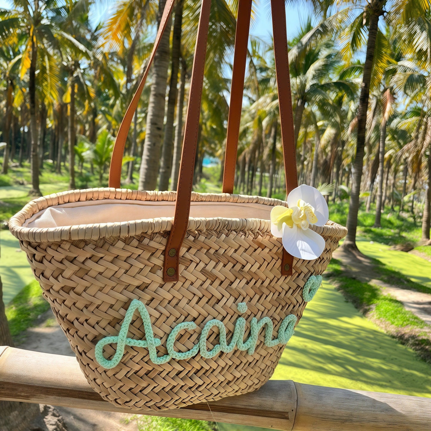 Handwoven tote