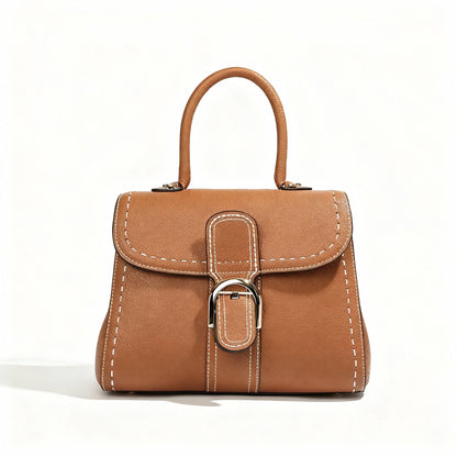 Stitch Elegance Satchel